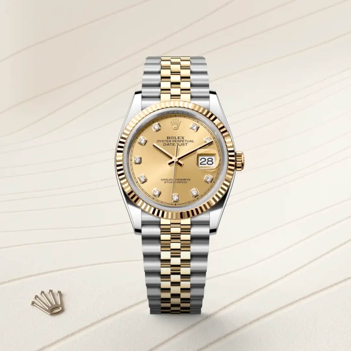Rolex Datejust
in Yellow Rolesor - combination of Oystersteel and yellow gold, M126233-0017 - Bucherer