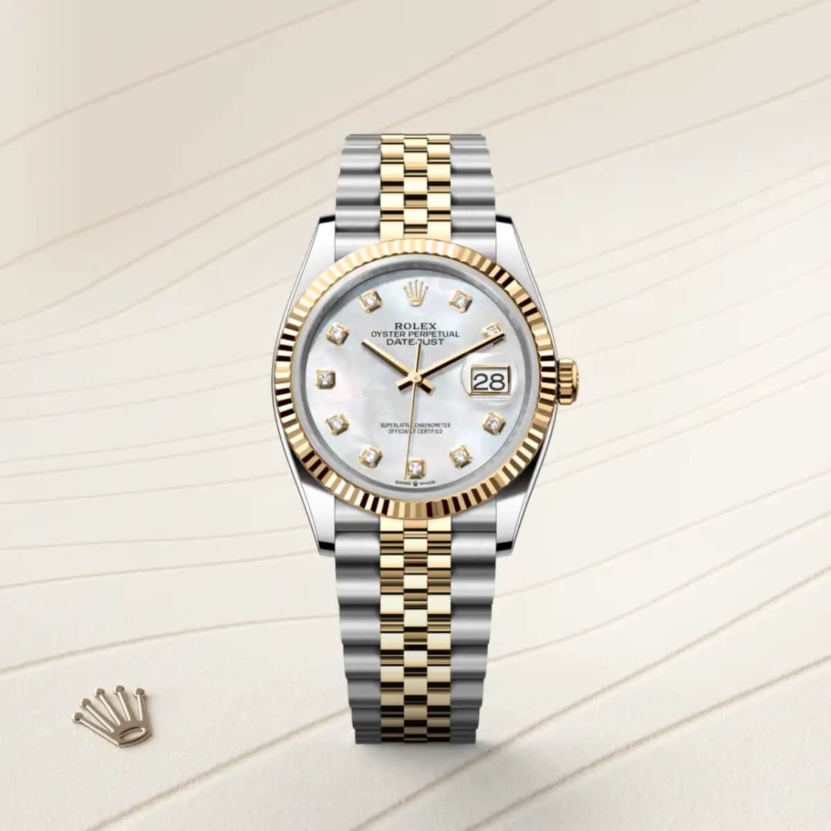 Rolex Datejust
in Yellow Rolesor - combination of Oystersteel and yellow gold, M126233-0023 - Bucherer