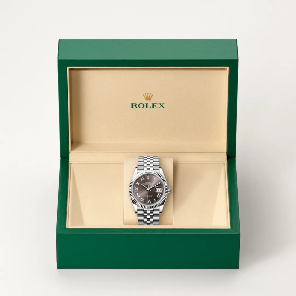 Rolex Datejust 36
in White Rolesor - combination of Oystersteel and white gold, M126234-0071 - Bucherer