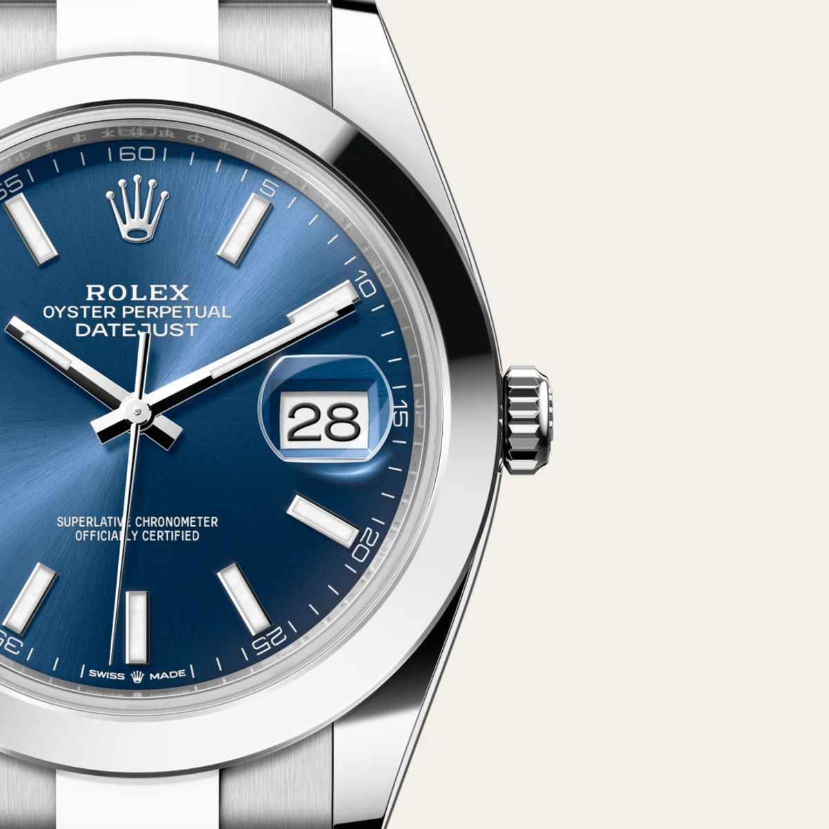 Rolex Datejust 41 in Oystersteel, M126300-0001 - Bucherer