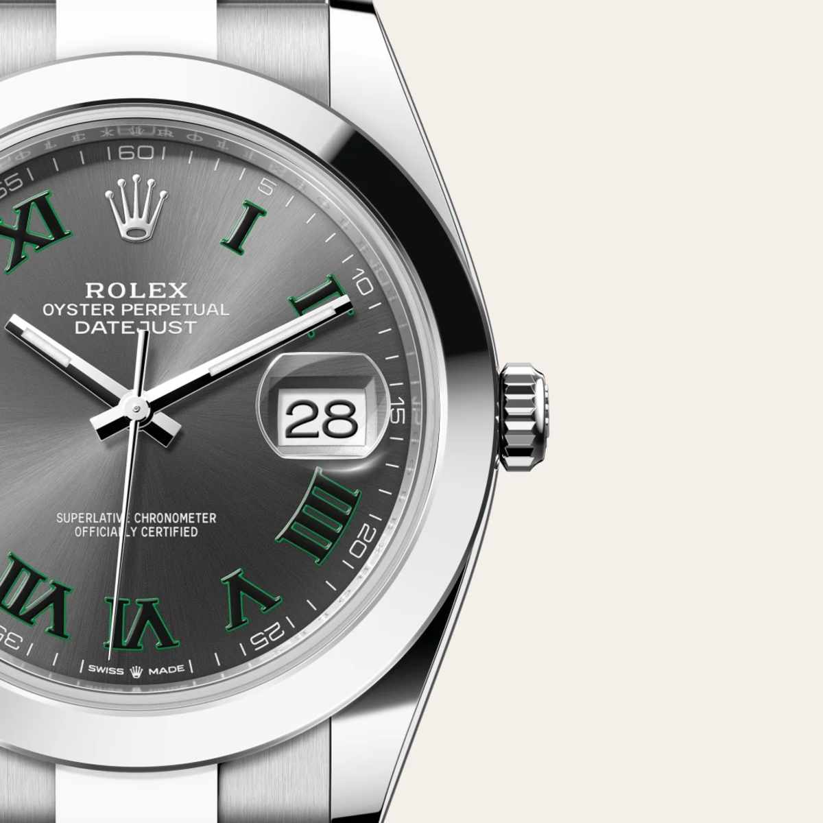 Rolex Datejust 41 in Oystersteel, M126300-0013 - Bucherer