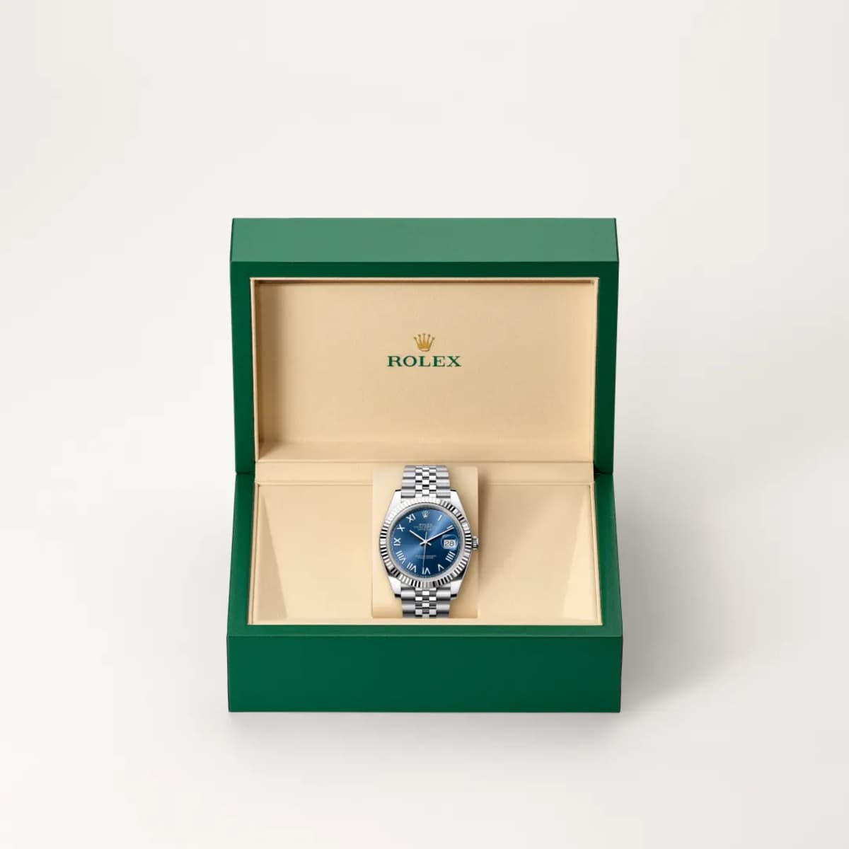 Rolex Datejust 41 in White Rolesor - combination of Oystersteel and white gold, M126334-0038 - Bucherer