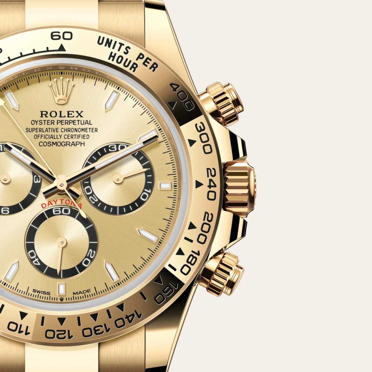 Rolex Cosmograph Daytona in 18 ct yellow gold, M126508-0005 - Bucherer