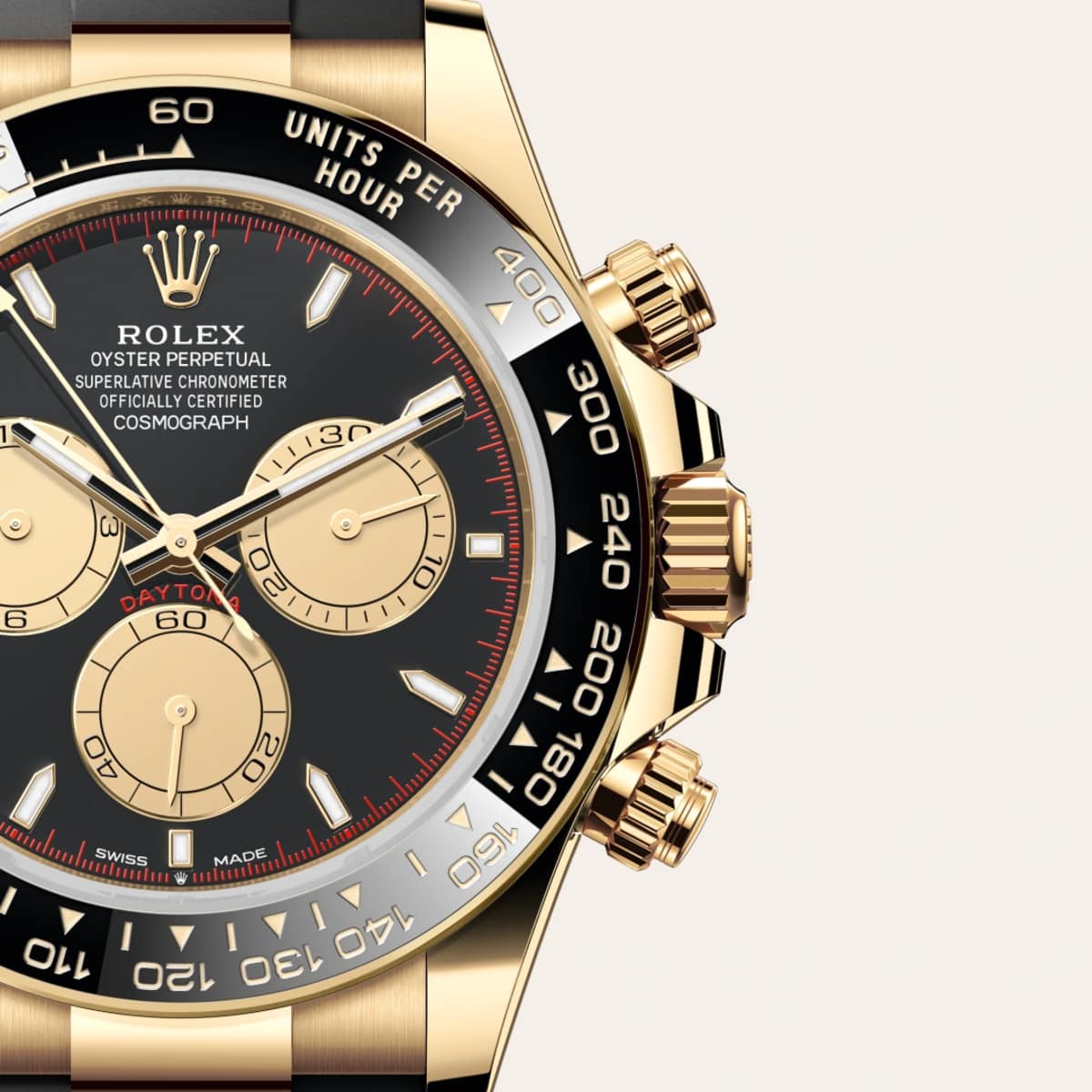 Rolex Cosmograph Daytona in 18 ct yellow gold, M126518LN-0004 - Bucherer