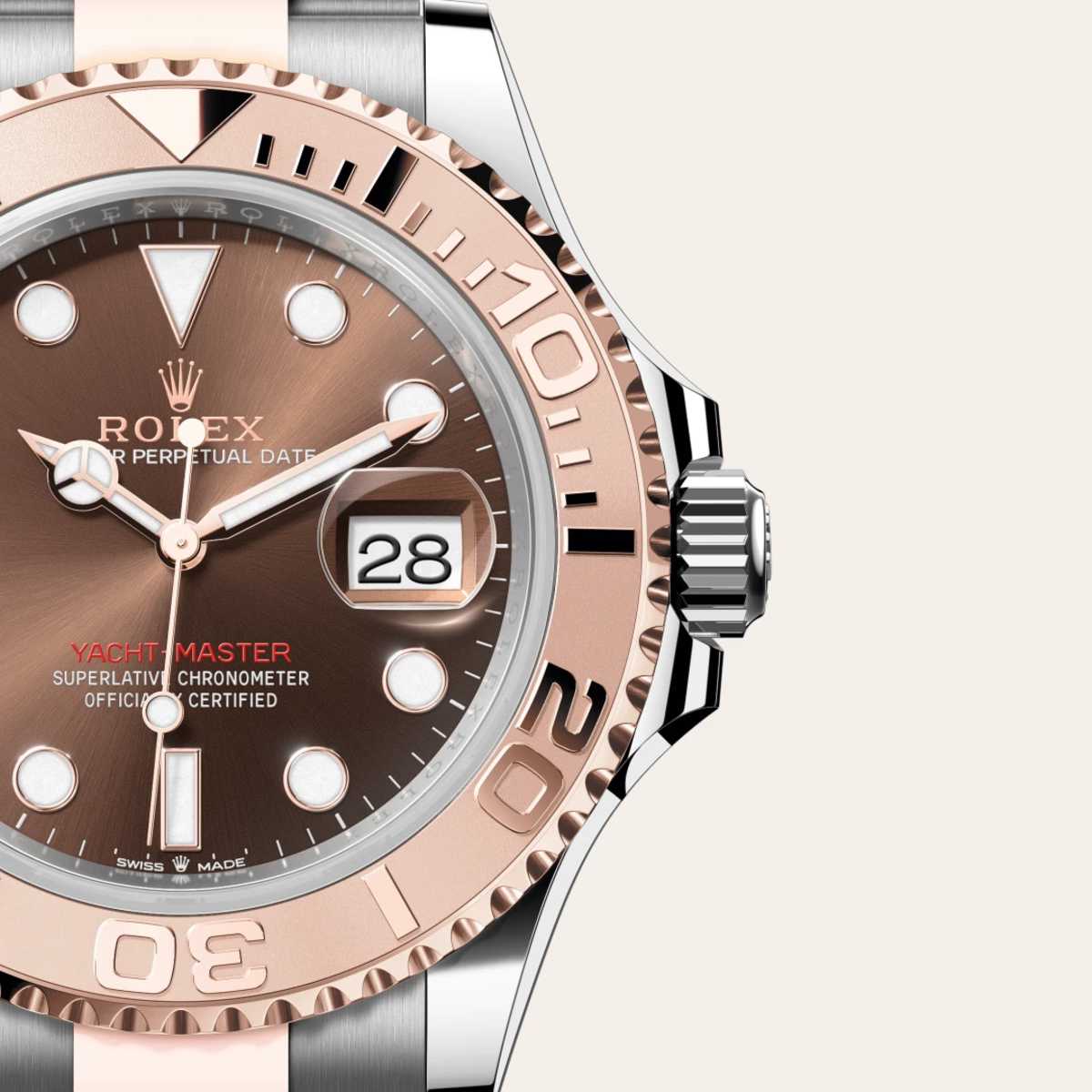 Rolex Yacht-Master 40 in Everose Rolesor - combination of Oystersteel and Everose gold, M126621-0001 - Bucherer