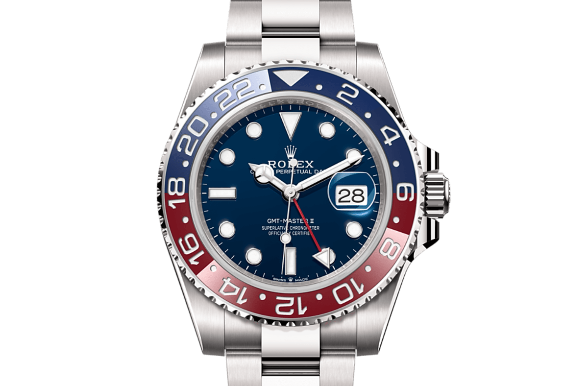 Rolex GMT-Master II  in 18 ct white gold, M126719BLRO-0003 - Bucherer