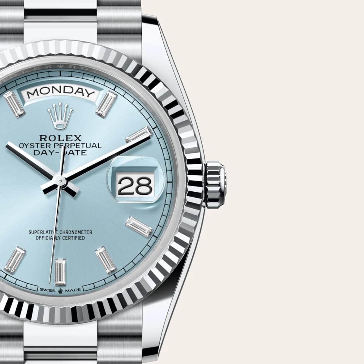 Rolex Day-Date
in Platinum, M128236-0009 - Bucherer