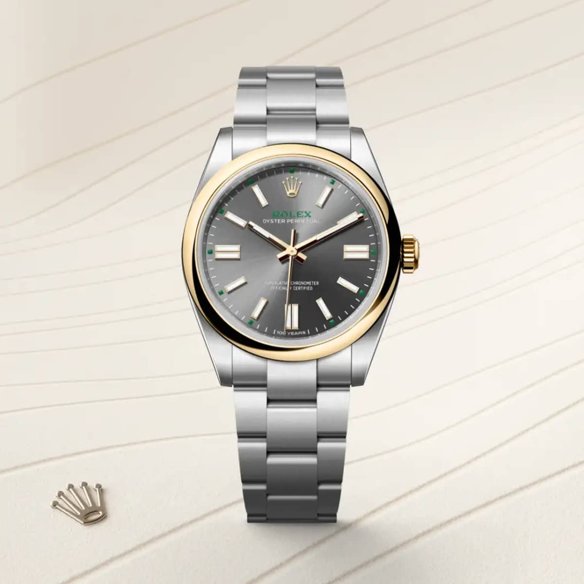 Rolex Oyster Perpetual 41
 in Yellow Rolesor - combination of Oystersteel and yellow gold, M134303-0001 - Bucherer