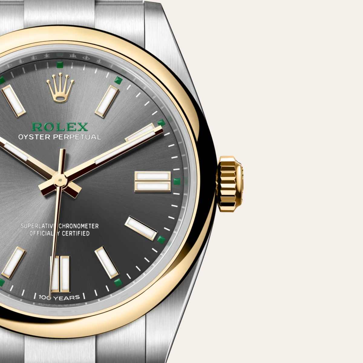 Rolex Oyster Perpetual 41
 in Yellow Rolesor - combination of Oystersteel and yellow gold, M134303-0001 - Bucherer