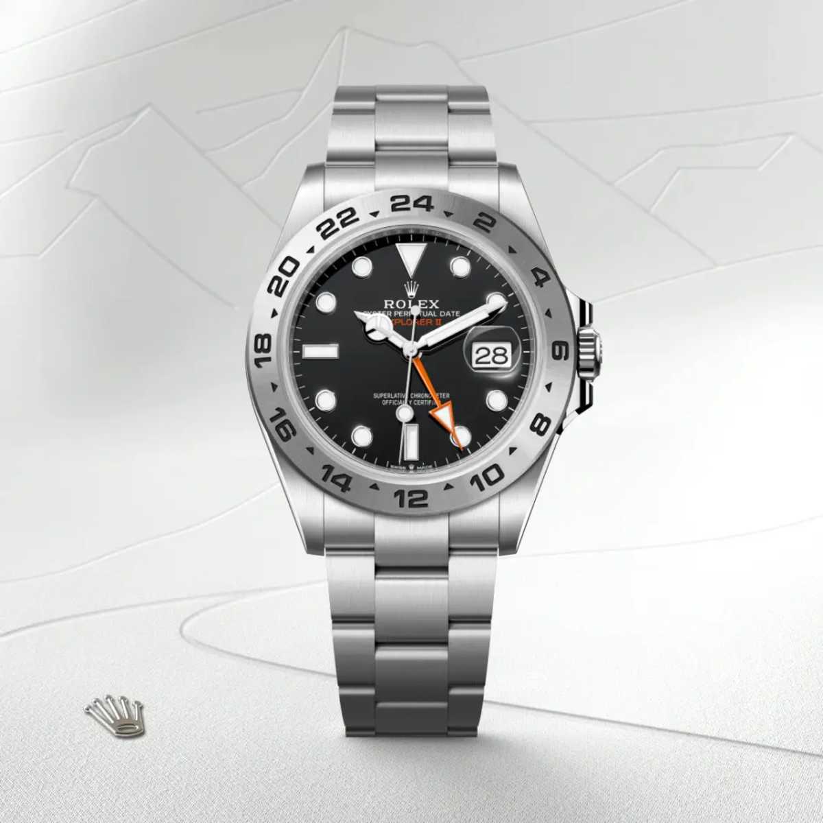 Rolex Explorer II in Oystersteel, M226570-0002 - Bucherer