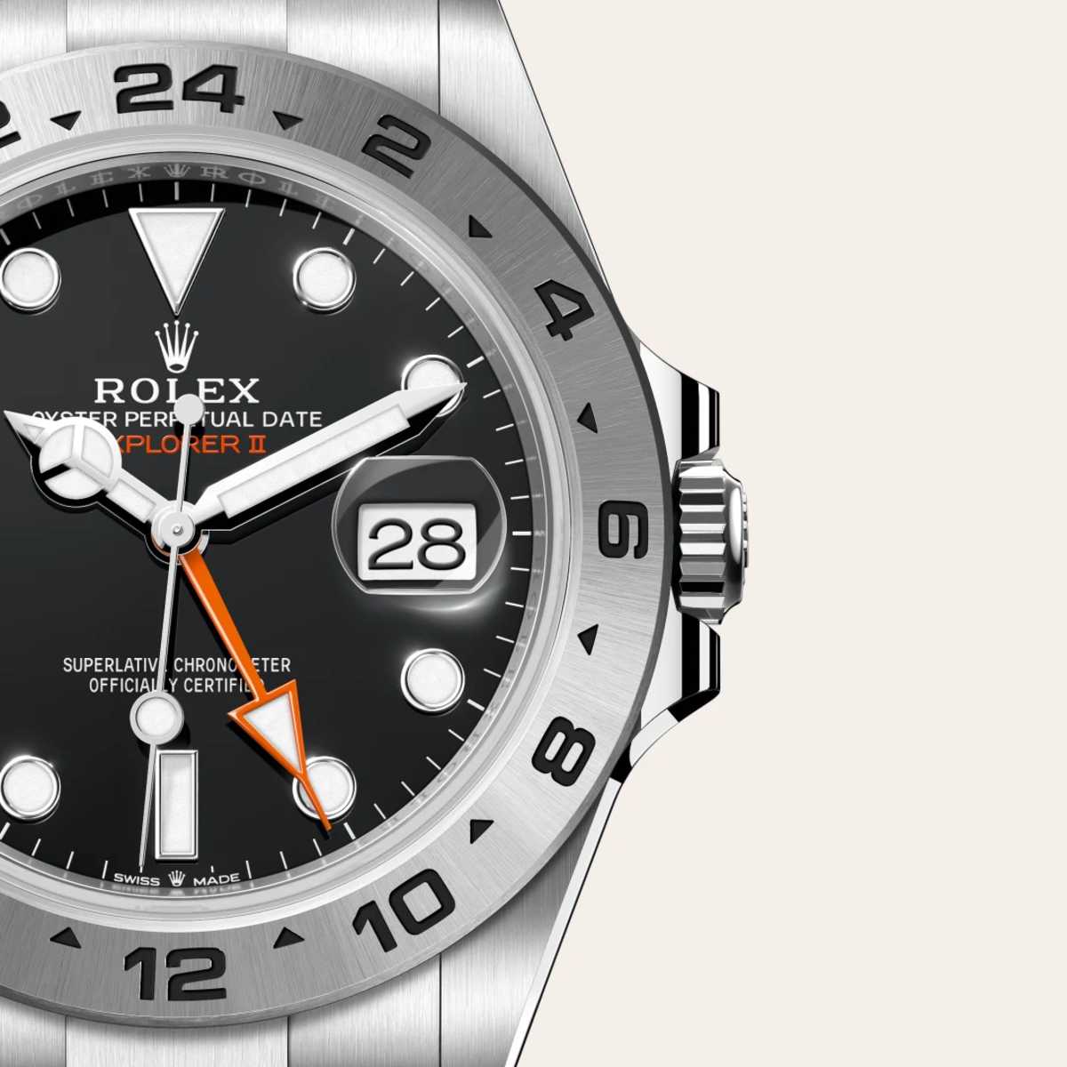 Rolex Explorer II in Oystersteel, M226570-0002 - Bucherer