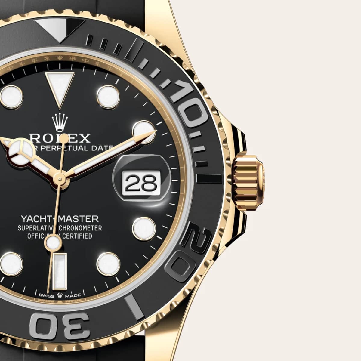 Rolex Yacht Master 42 
 i 18 karat gult guld, M226658-0001 - Bucherer