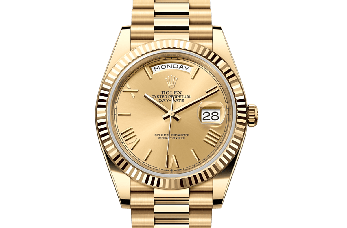 Rolex Day-Date 40 in 18 ct yellow gold, M228238-0006 - Bucherer