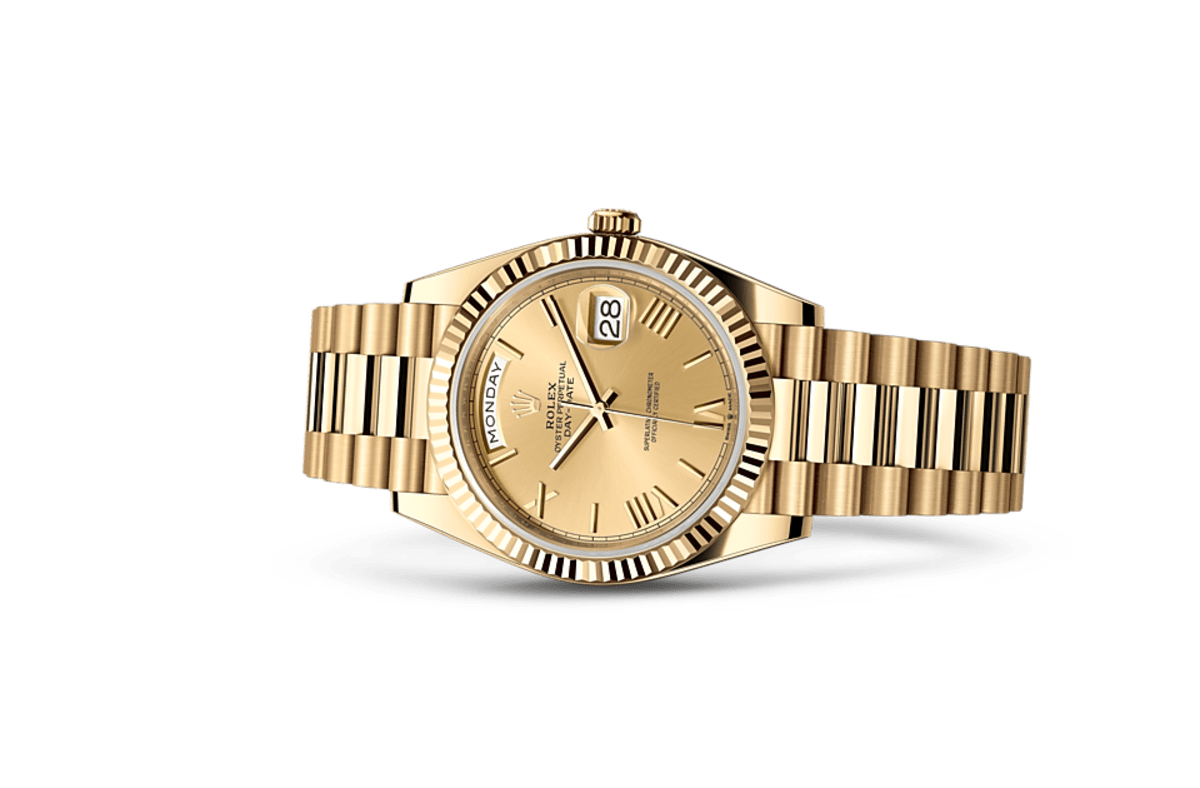 Rolex Day-Date 40 in 18 ct yellow gold, M228238-0006 - Bucherer
