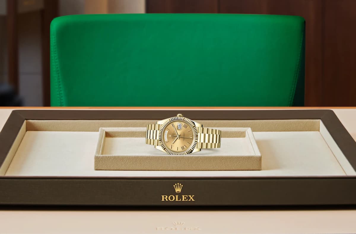 Rolex Day-Date 40 in 18 ct yellow gold, M228238-0006 - Bucherer