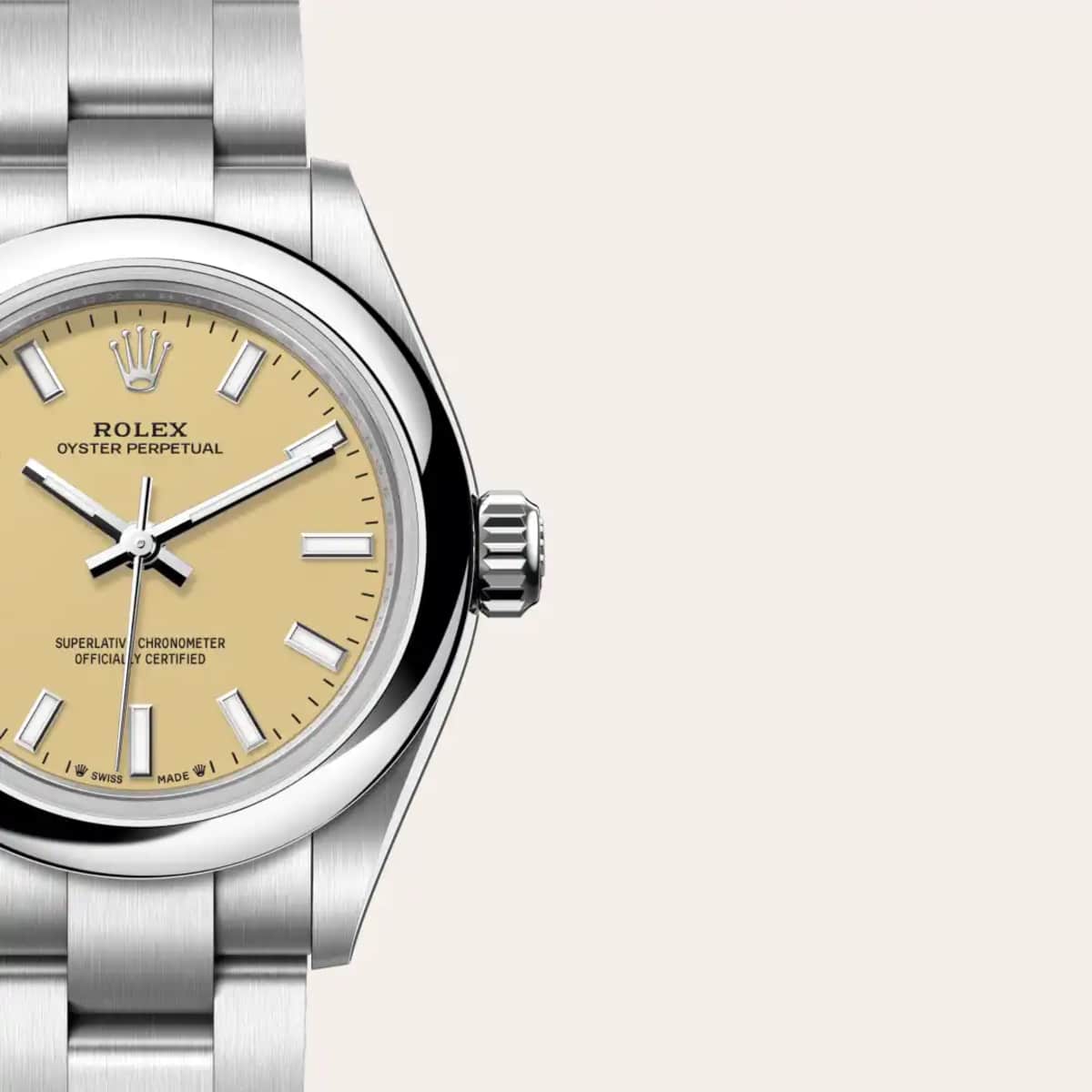 Rolex Oyster Perpetual 28 in Oystersteel, M276200-0007 - Bucherer