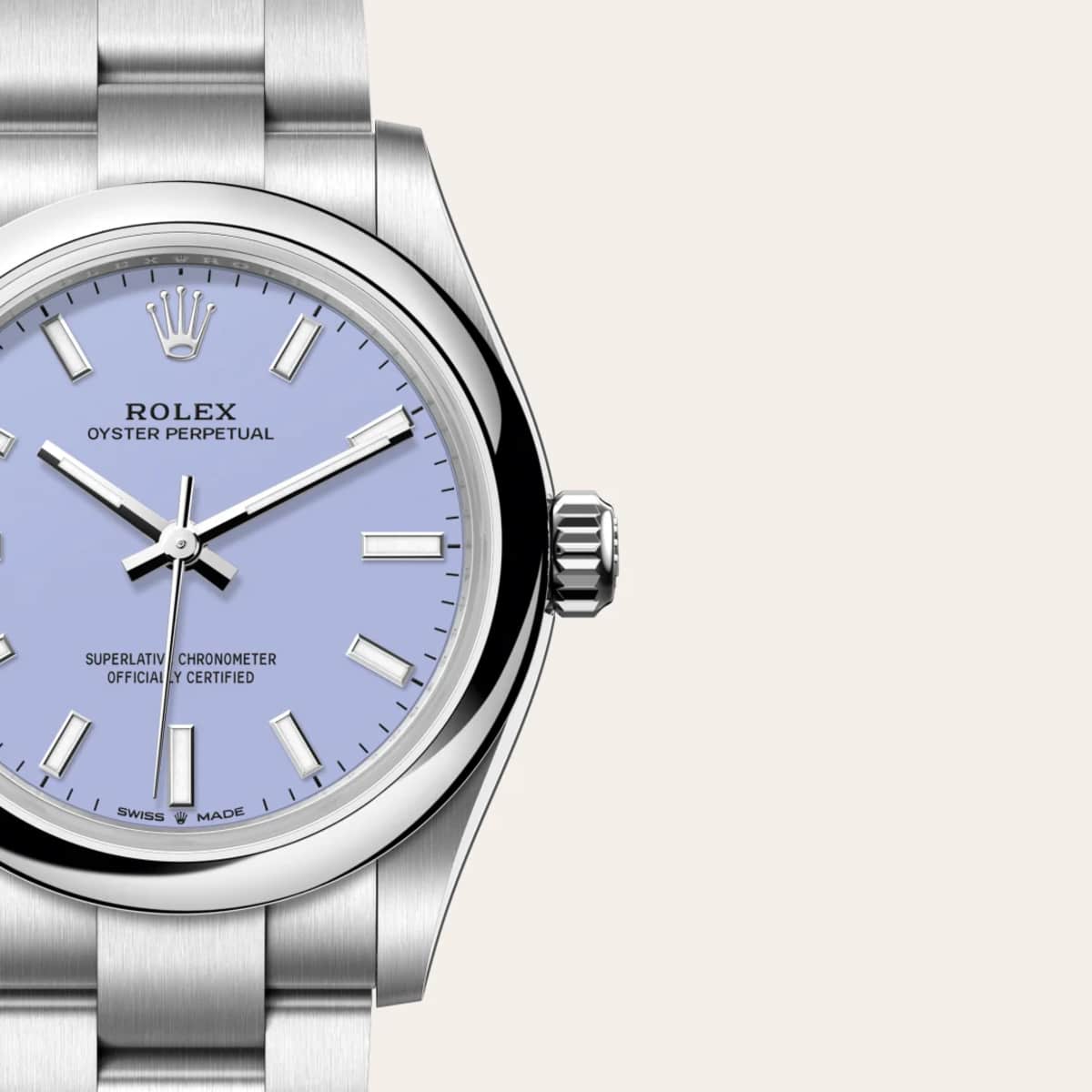 Rolex Oyster Perpetual 31
in Oystersteel, M277200-0014 - Bucherer