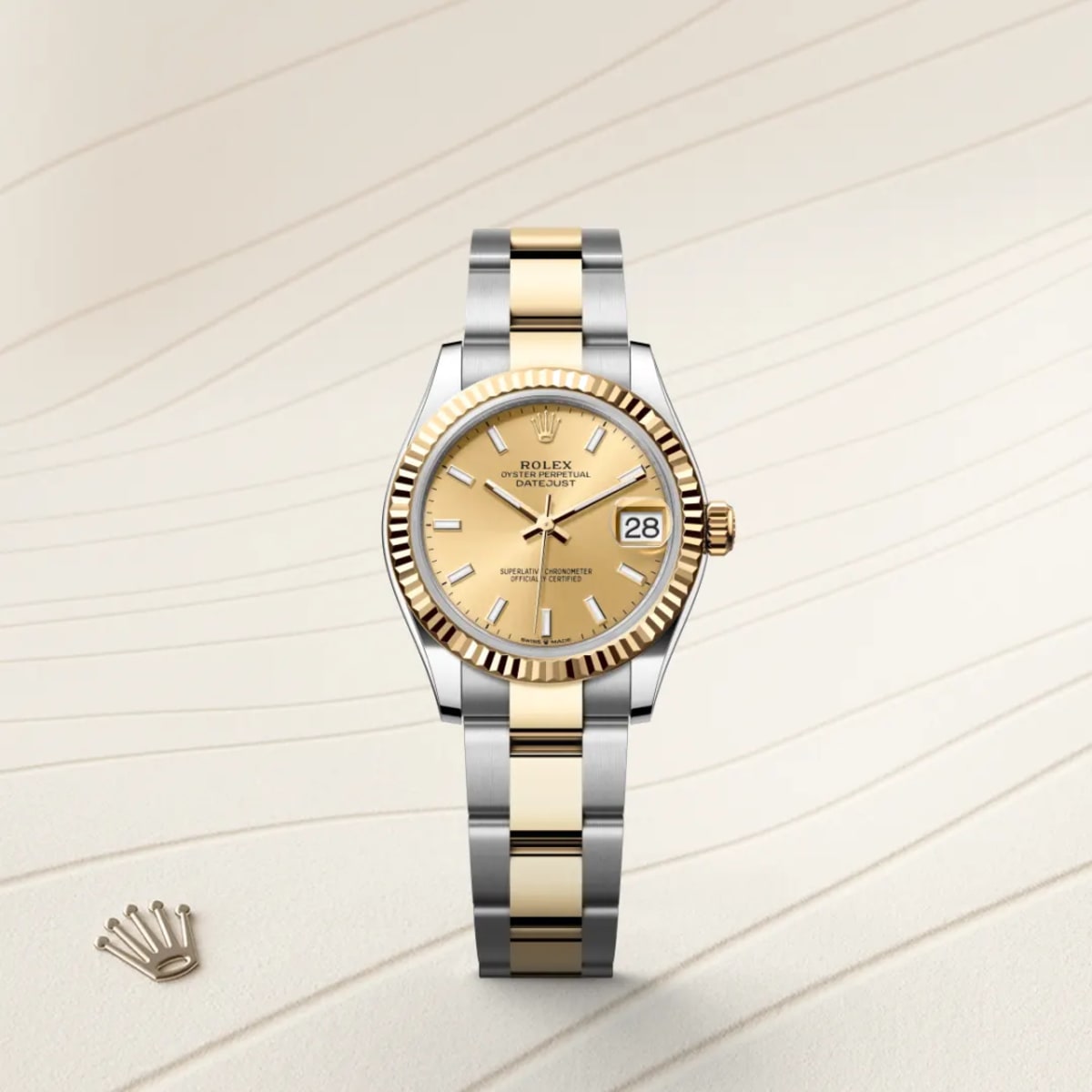 Rolex Datejust 31 in Rolesor gelb (Kombination aus Edelstahl Oystersteel und Gelbgold), M278273-0013 - Bucherer