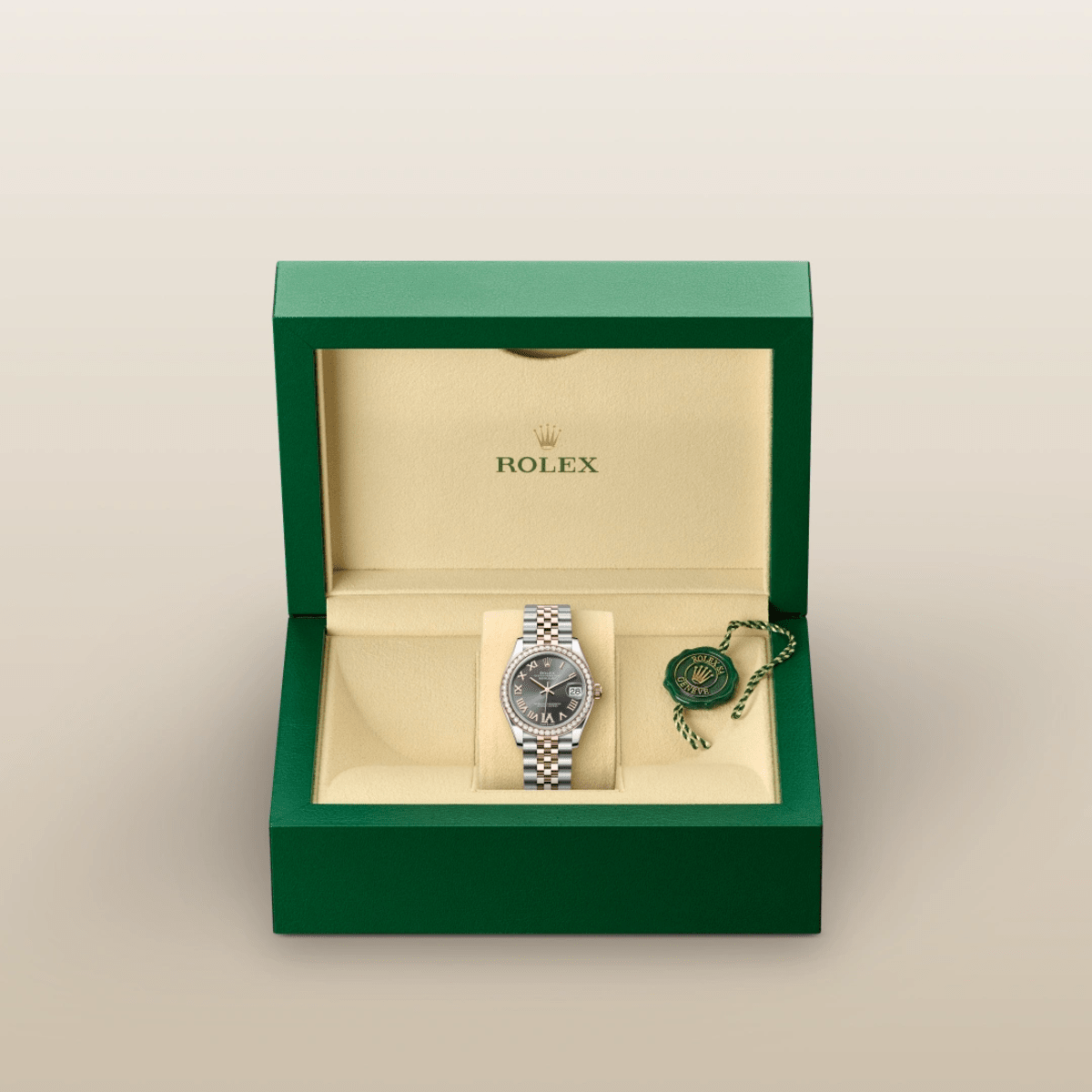 Rolex Datejust 31 in Everose Rolesor - combination of Oystersteel and Everose gold, M278381RBR-0030 - Bucherer