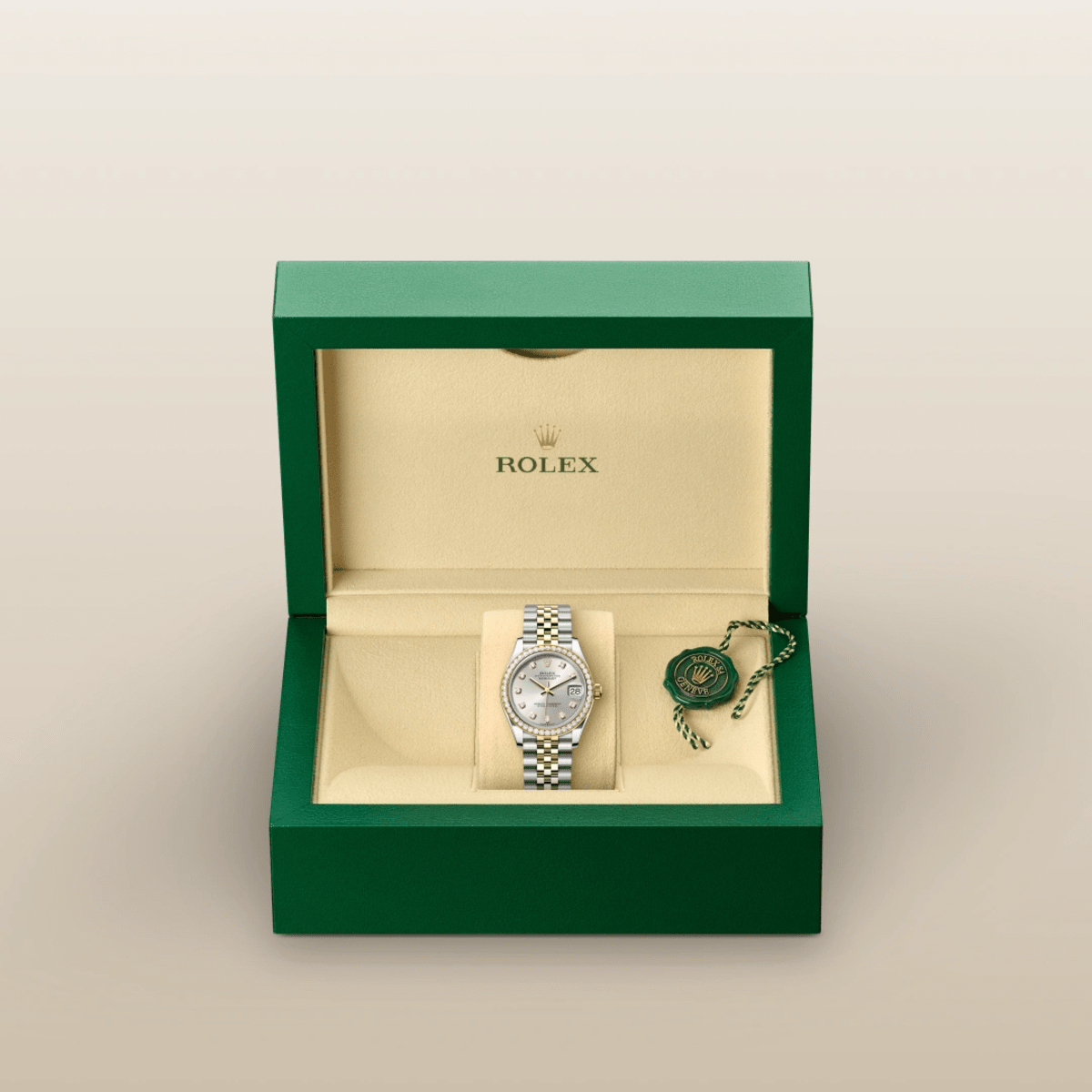 Rolex Datejust 31 in Yellow Rolesor - combination of Oystersteel and yellow gold, M278383RBR-0020 - Bucherer