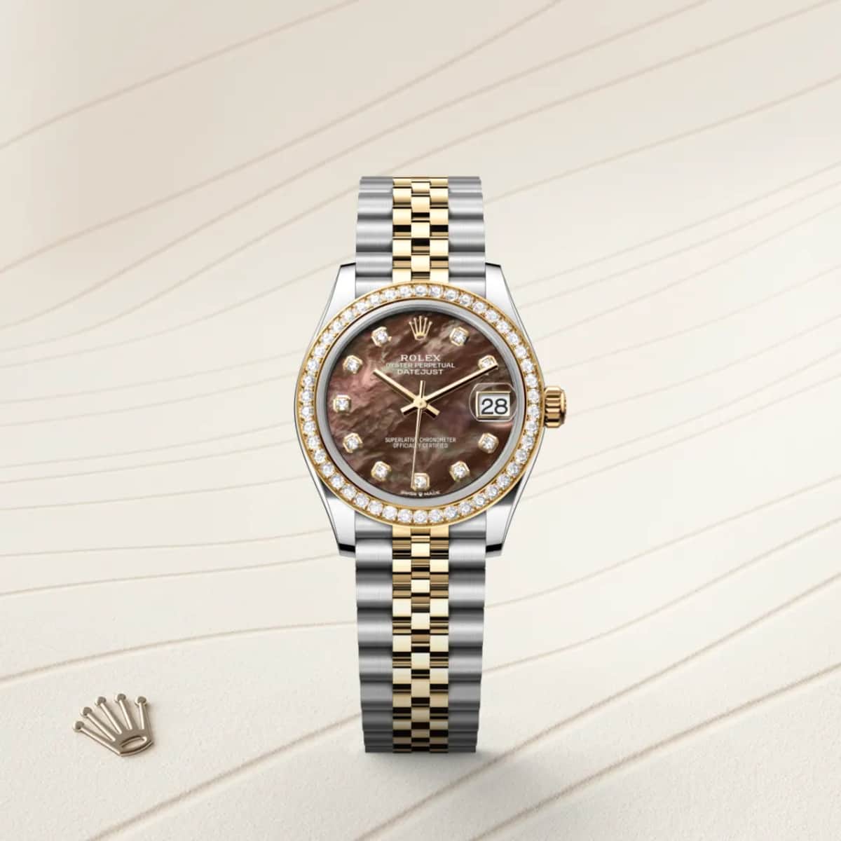 Rolex Datejust 31 in Rolesor gelb (Kombination aus Edelstahl Oystersteel und Gelbgold), M278383RBR-0024 - Bucherer