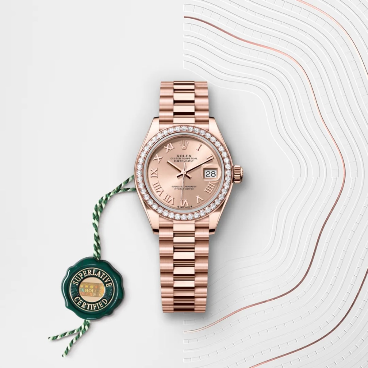 Lady-Datejust 28 
, 