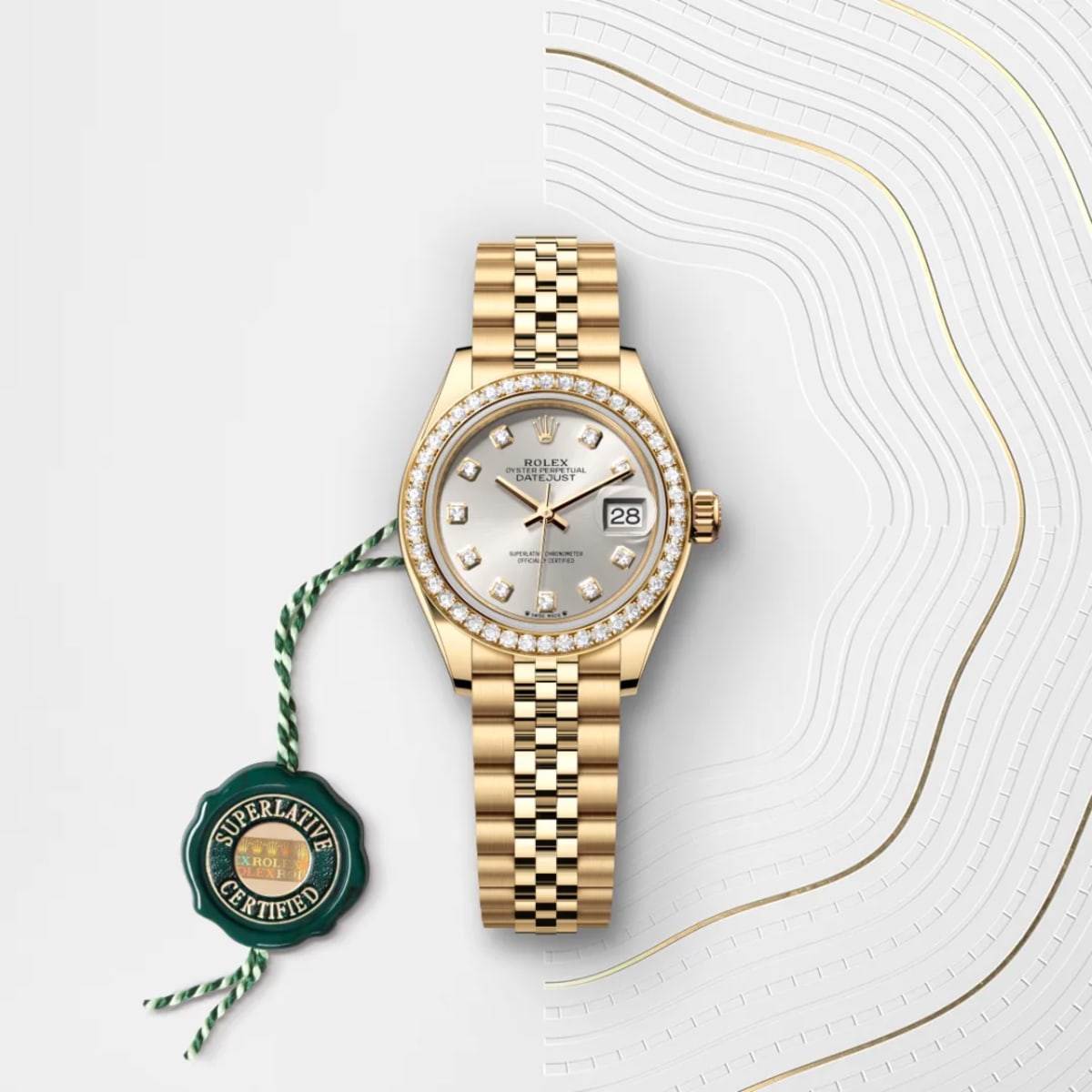 Lady-Datejust 28 
, 