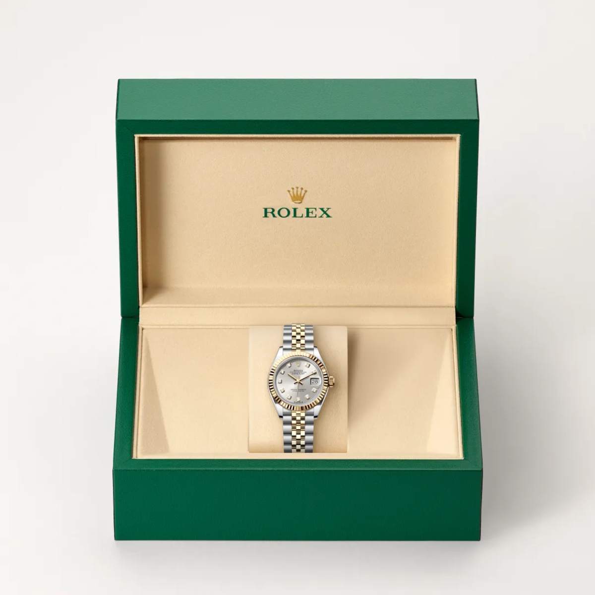 Rolex Lady-Datejust in Rolesor gelb (Kombination aus Edelstahl Oystersteel und Gelbgold), M279173-0007 - Bucherer