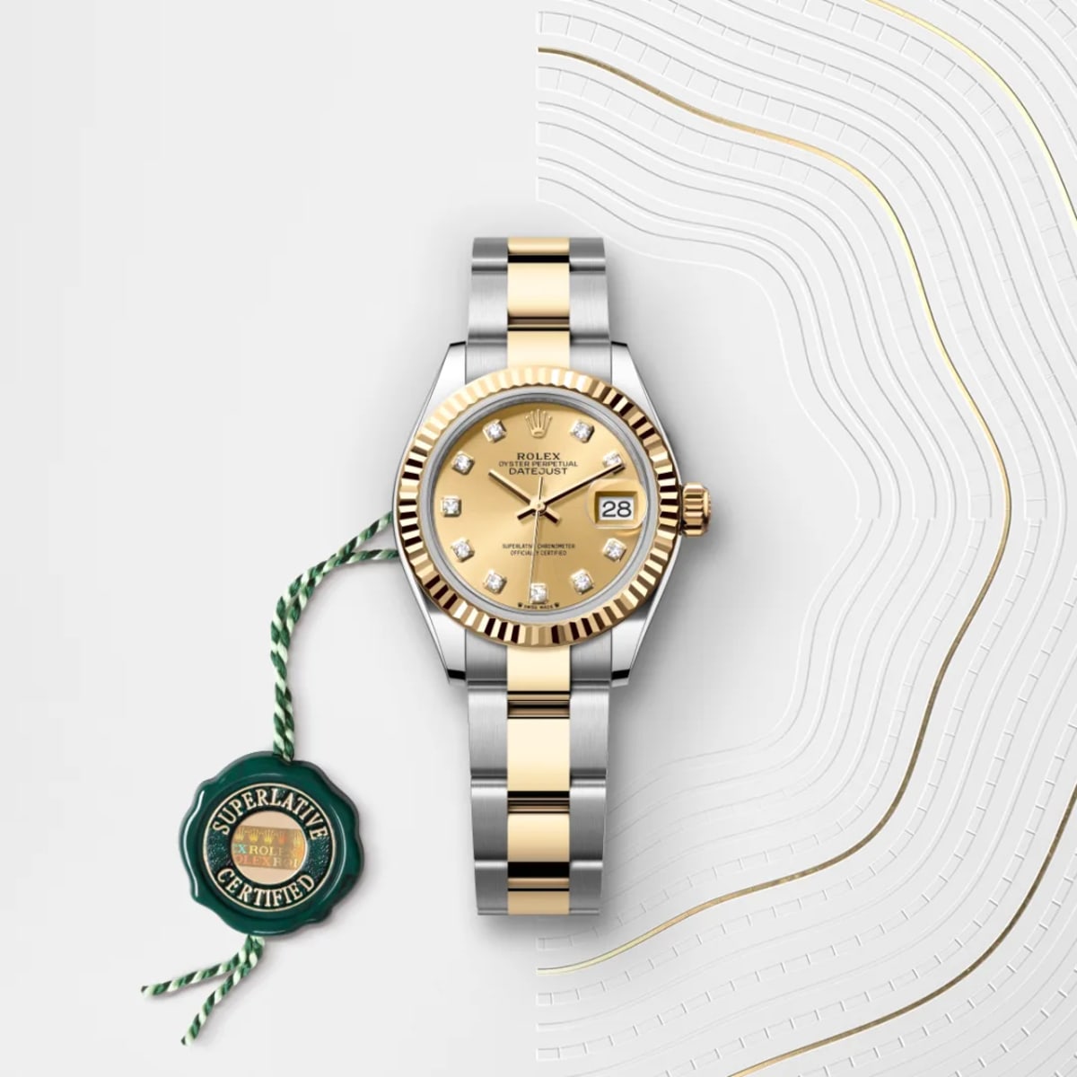 Lady-Datejust 28 
, 