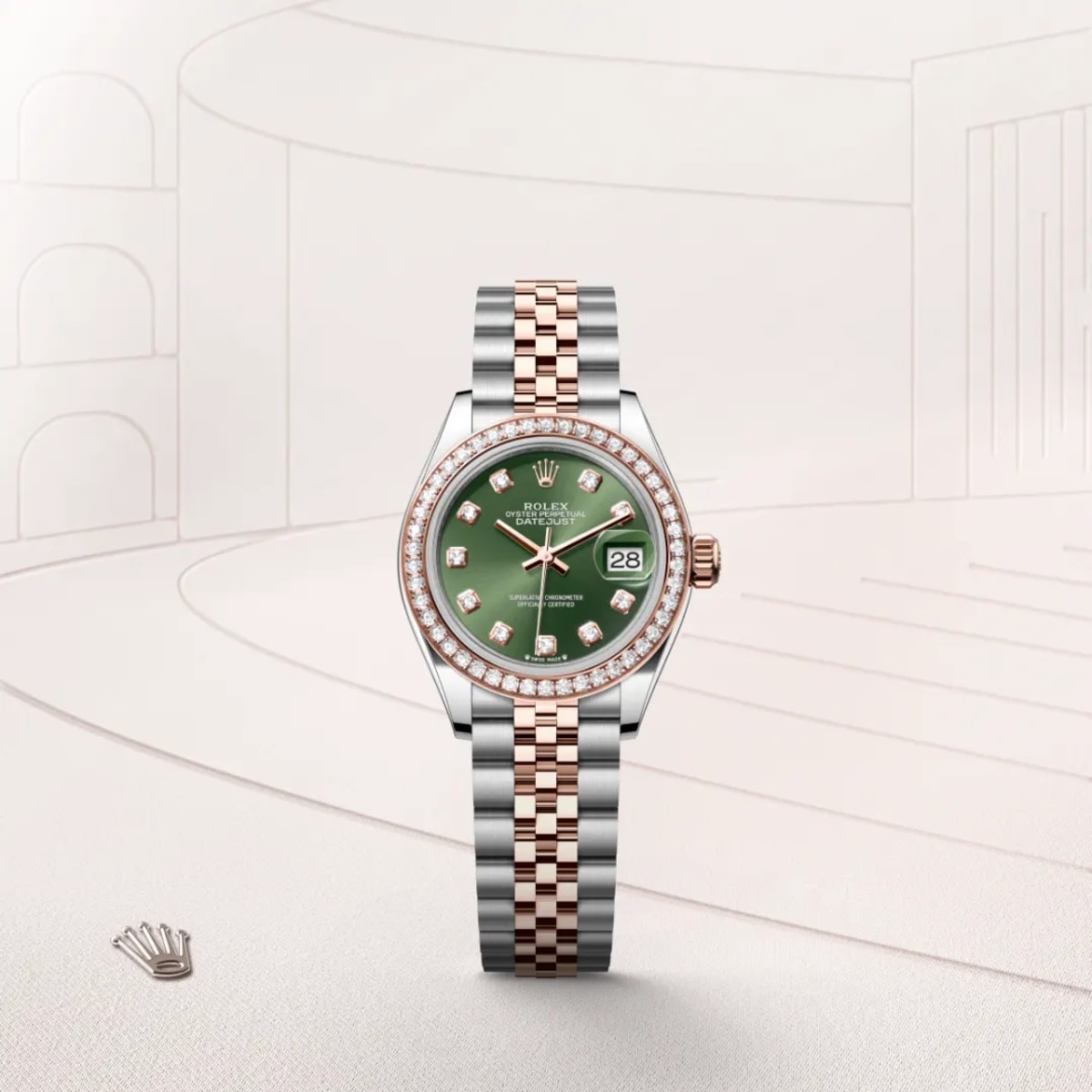 Lady-Datejust 28 
, 