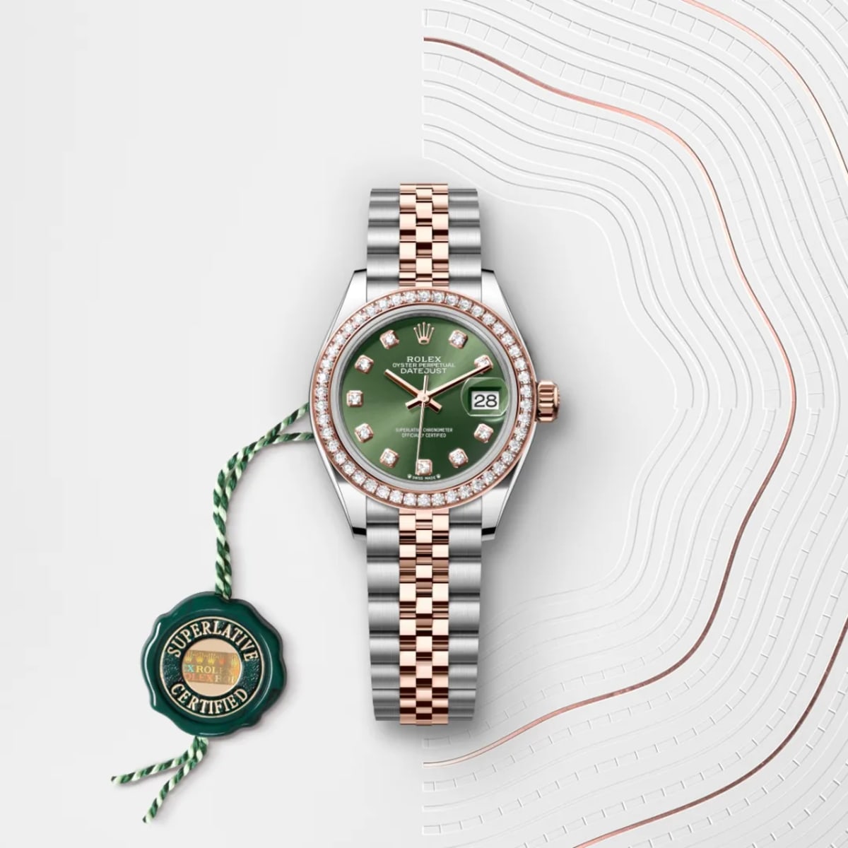 Lady-Datejust 28 
, 