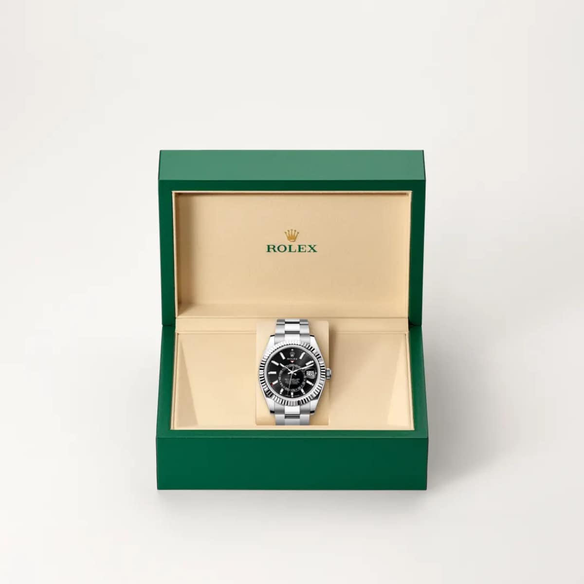 Rolex Sky-Dweller in White Rolesor - combination of Oystersteel and white gold, M336934-0007 - Bucherer