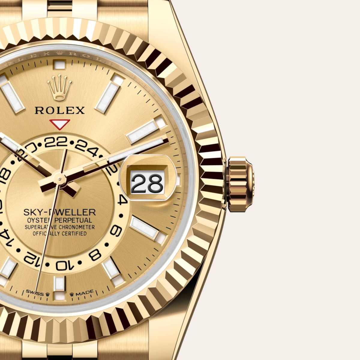 Rolex Sky-Dweller in 18 ct yellow gold, M336938-0004 - Bucherer