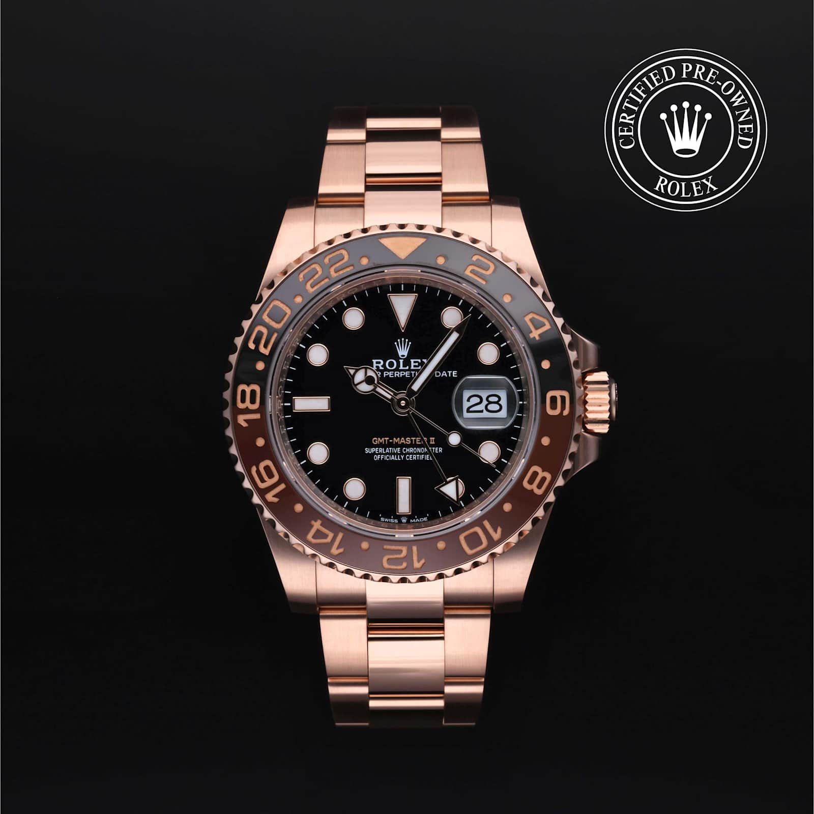 Rolex GMT-Master II in Rose Gold, 126715 - Bucherer