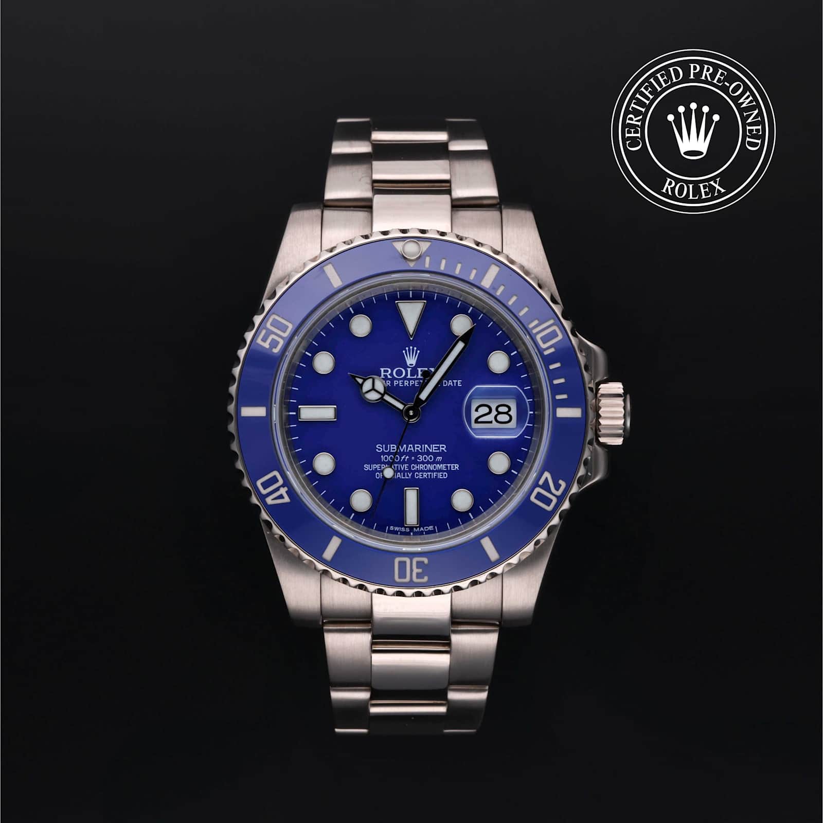 Rolex Submariner Date in White Gold, 116619 - Bucherer