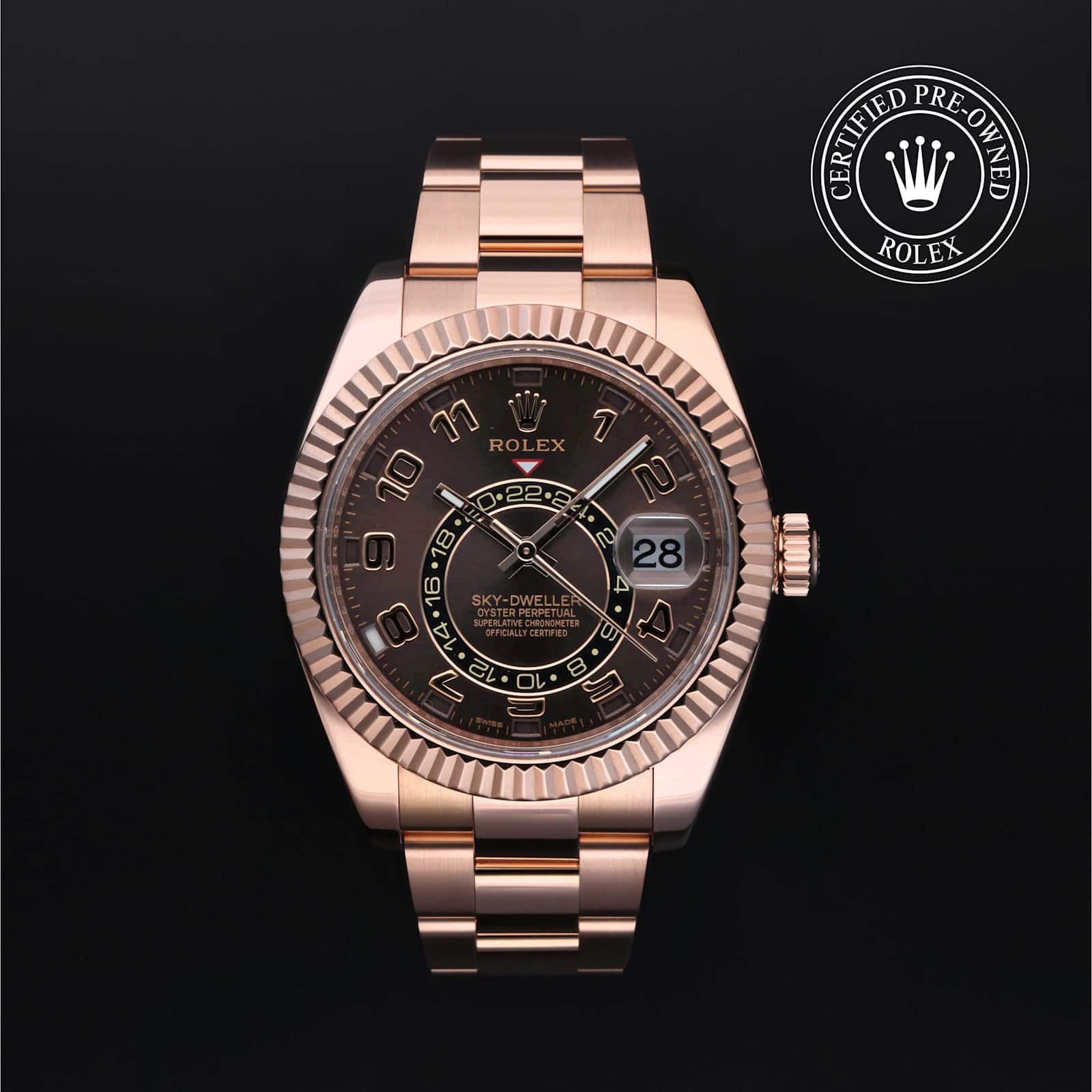 Rolex Sky-Dweller in Rose Gold, 326935 - Bucherer