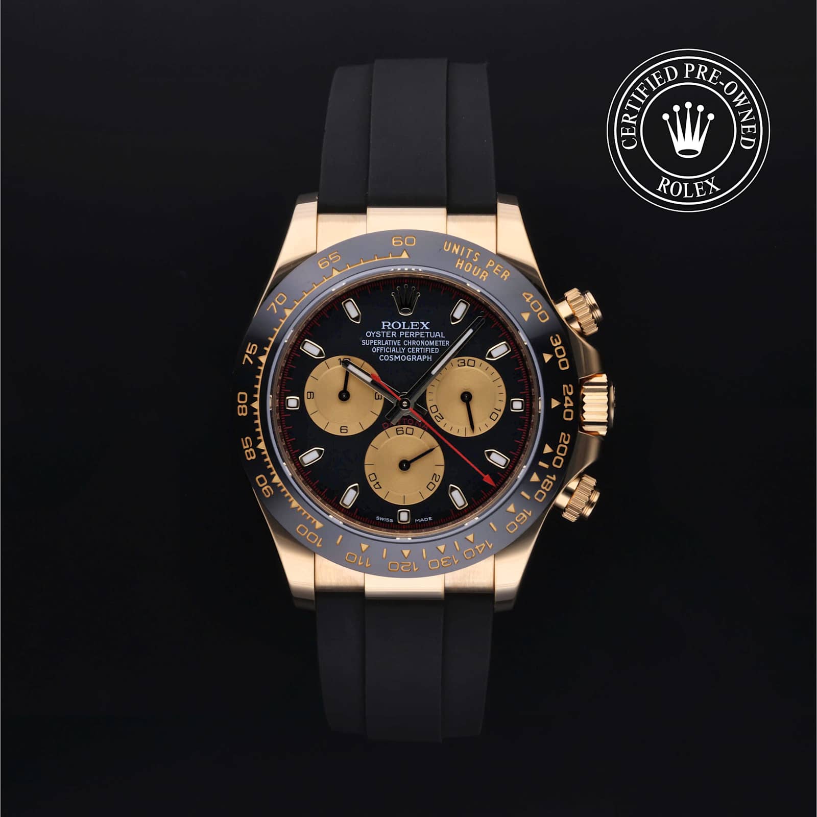 Rolex Cosmograph Daytona in Yellow Gold, 116518 - Bucherer
