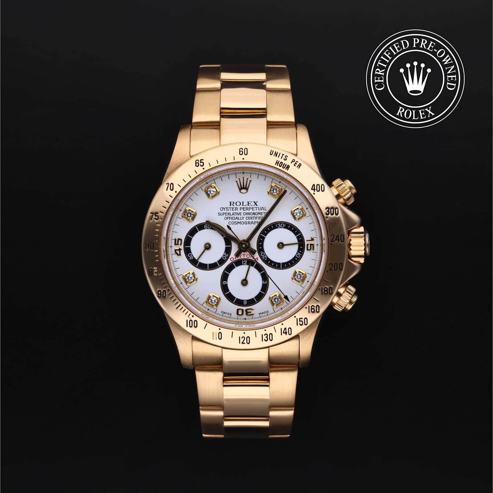 Rolex Cosmograph Daytona in Yellow Gold, 16528 - Bucherer