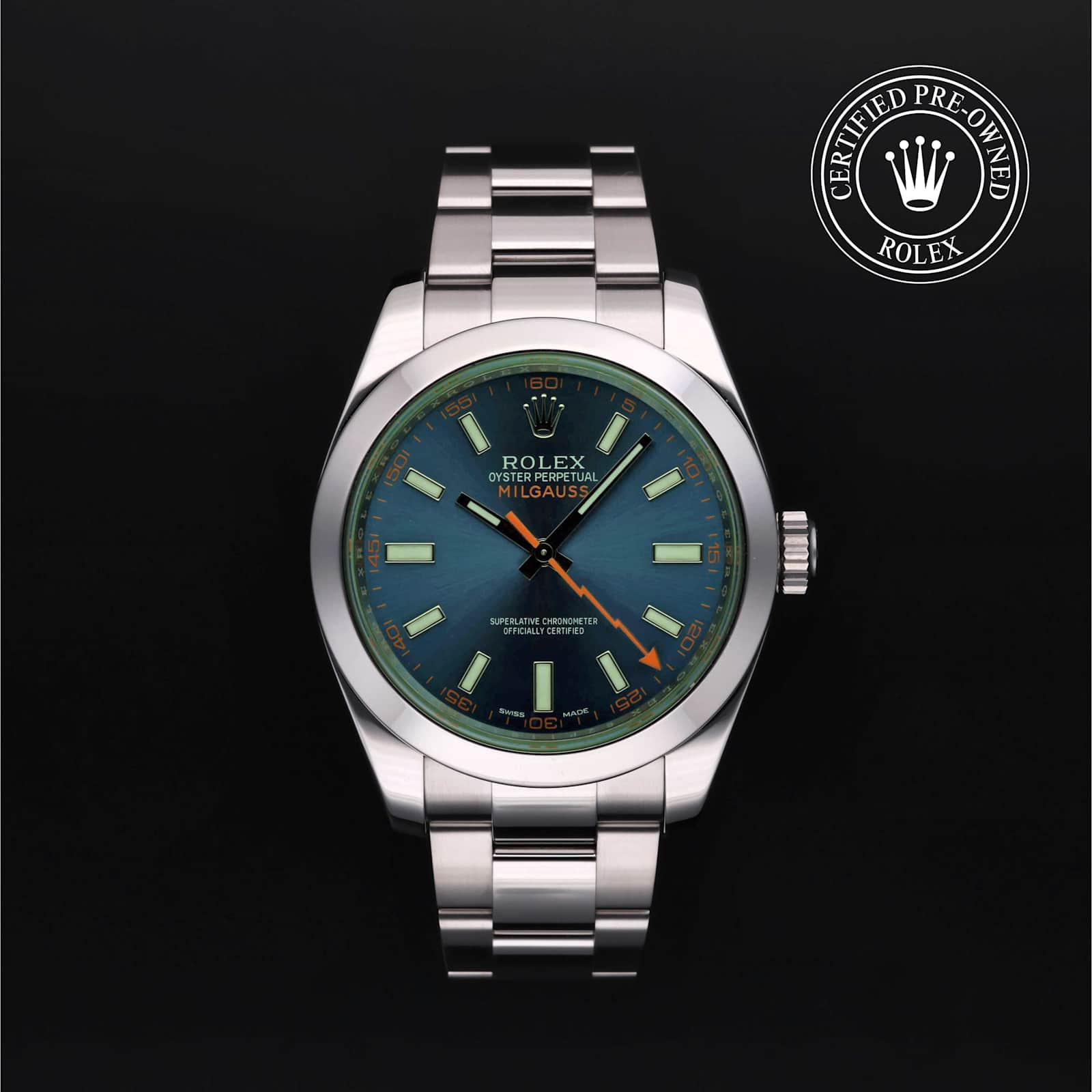 Rolex Milgauss in Steel, 116400 - Bucherer