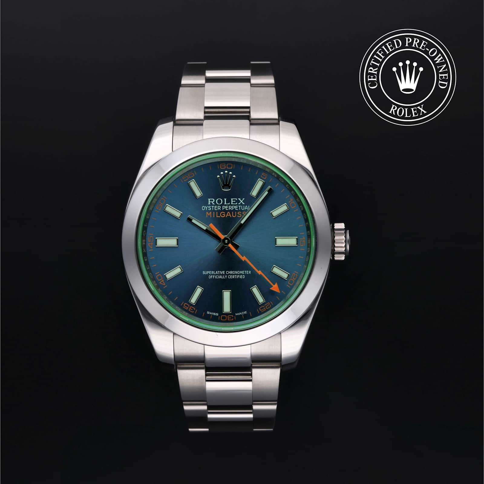Rolex Milgauss in Steel, 116400 - Bucherer
