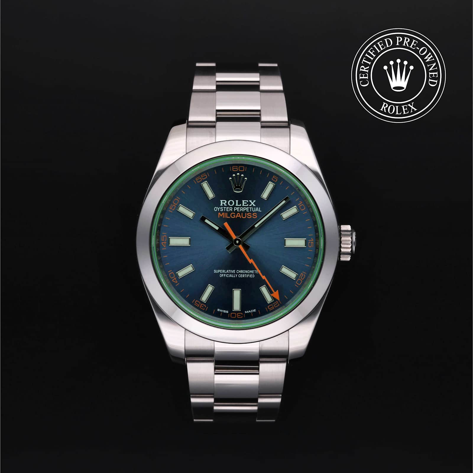 Rolex Milgauss in Steel, 116400 - Bucherer