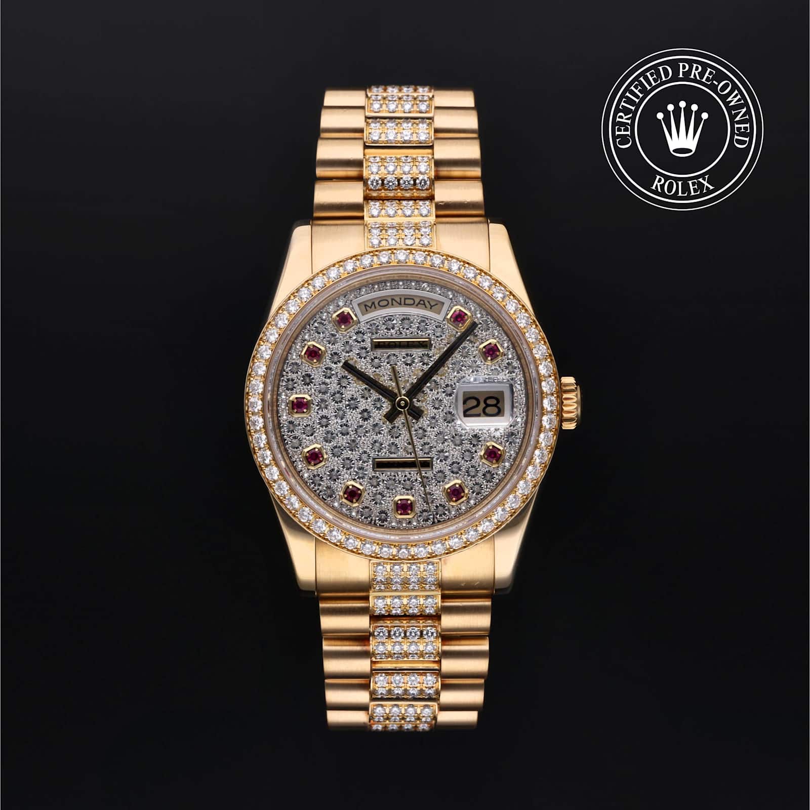 Rolex Day-Date in Yellow Gold, 118348 - Bucherer