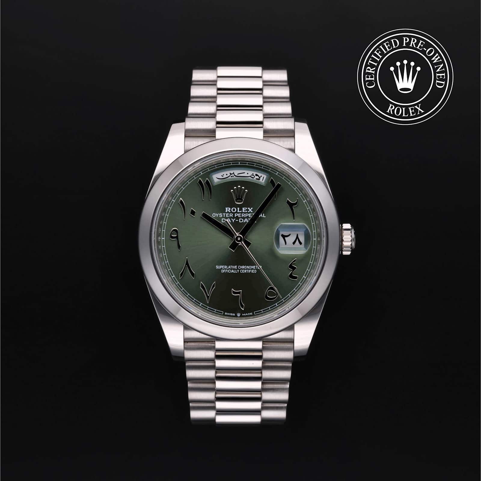 Rolex Day-Date in Platinum, 228206 - Bucherer