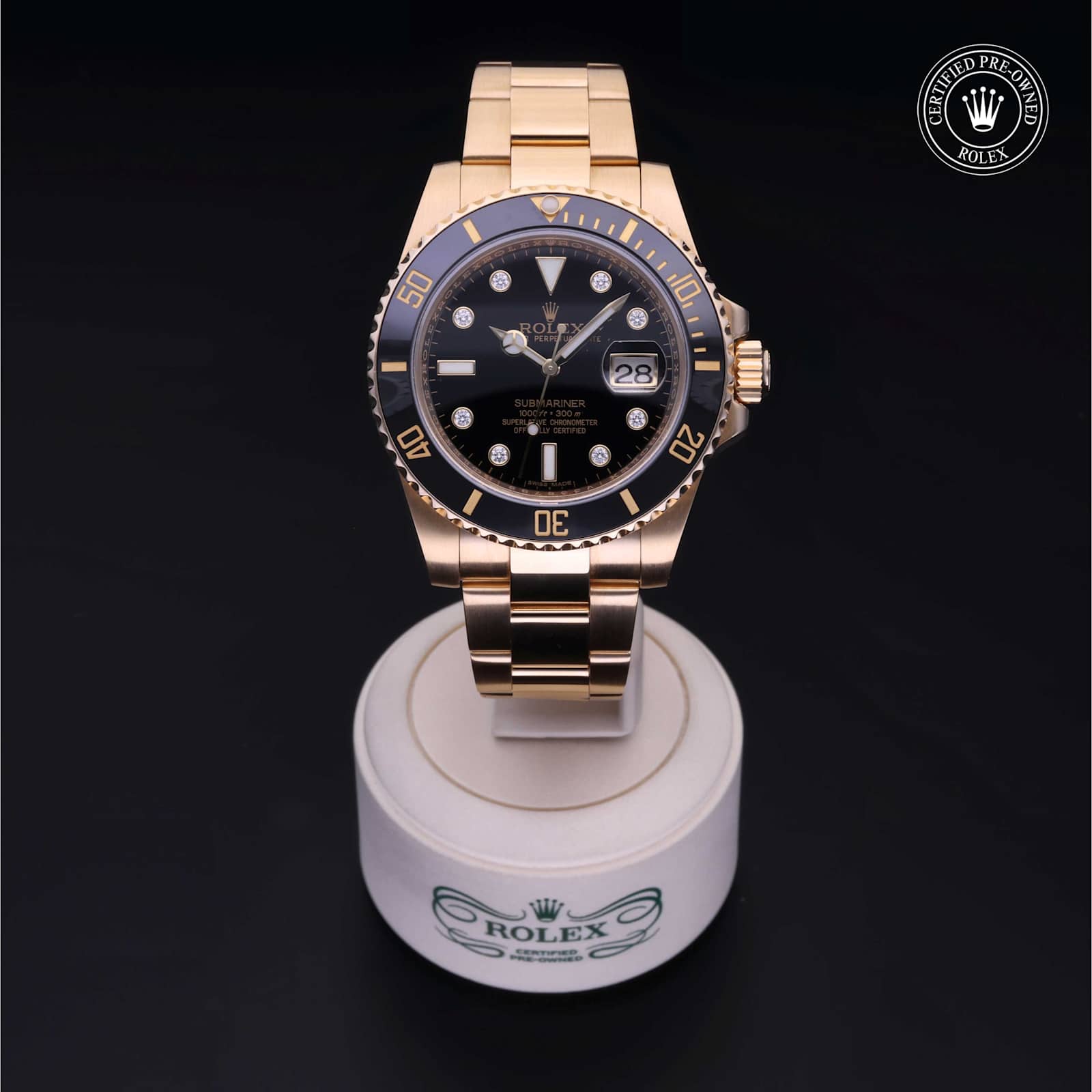 Rolex Submariner Date in Yellow Gold, 116618 - Bucherer