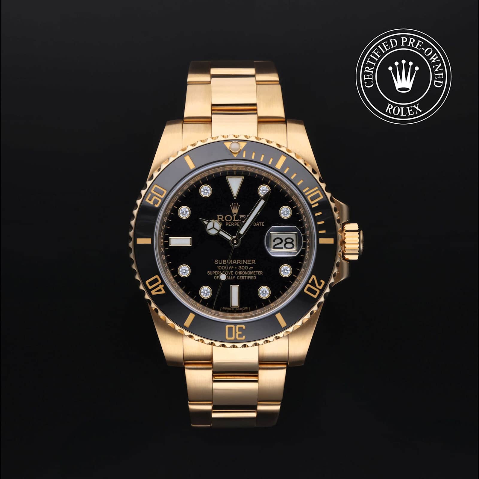 Rolex Submariner Date in Yellow Gold, 116618 - Bucherer