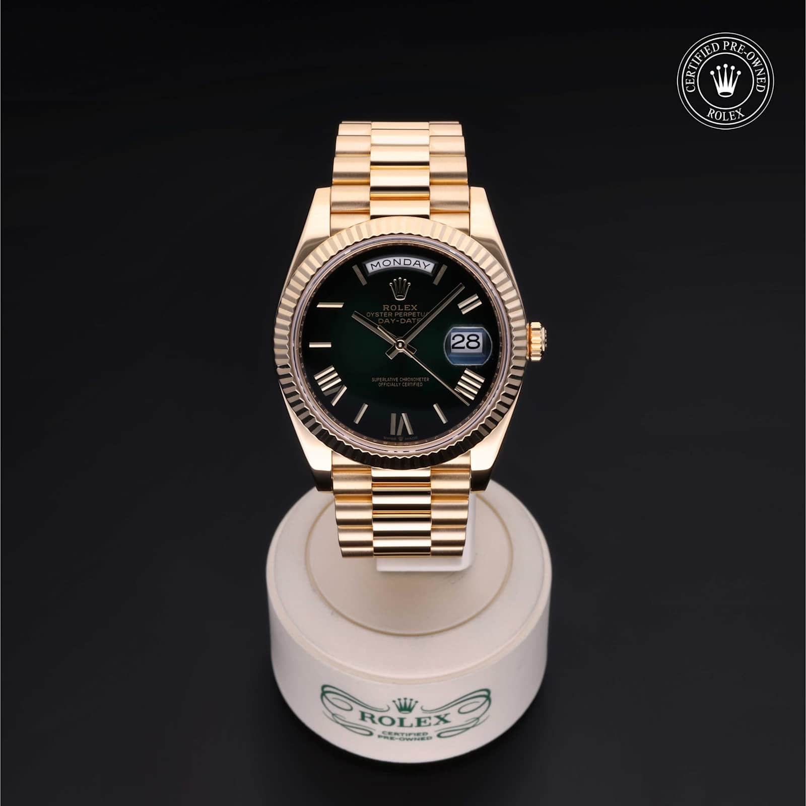 Rolex Day-Date in Yellow Gold, 228238 - Bucherer