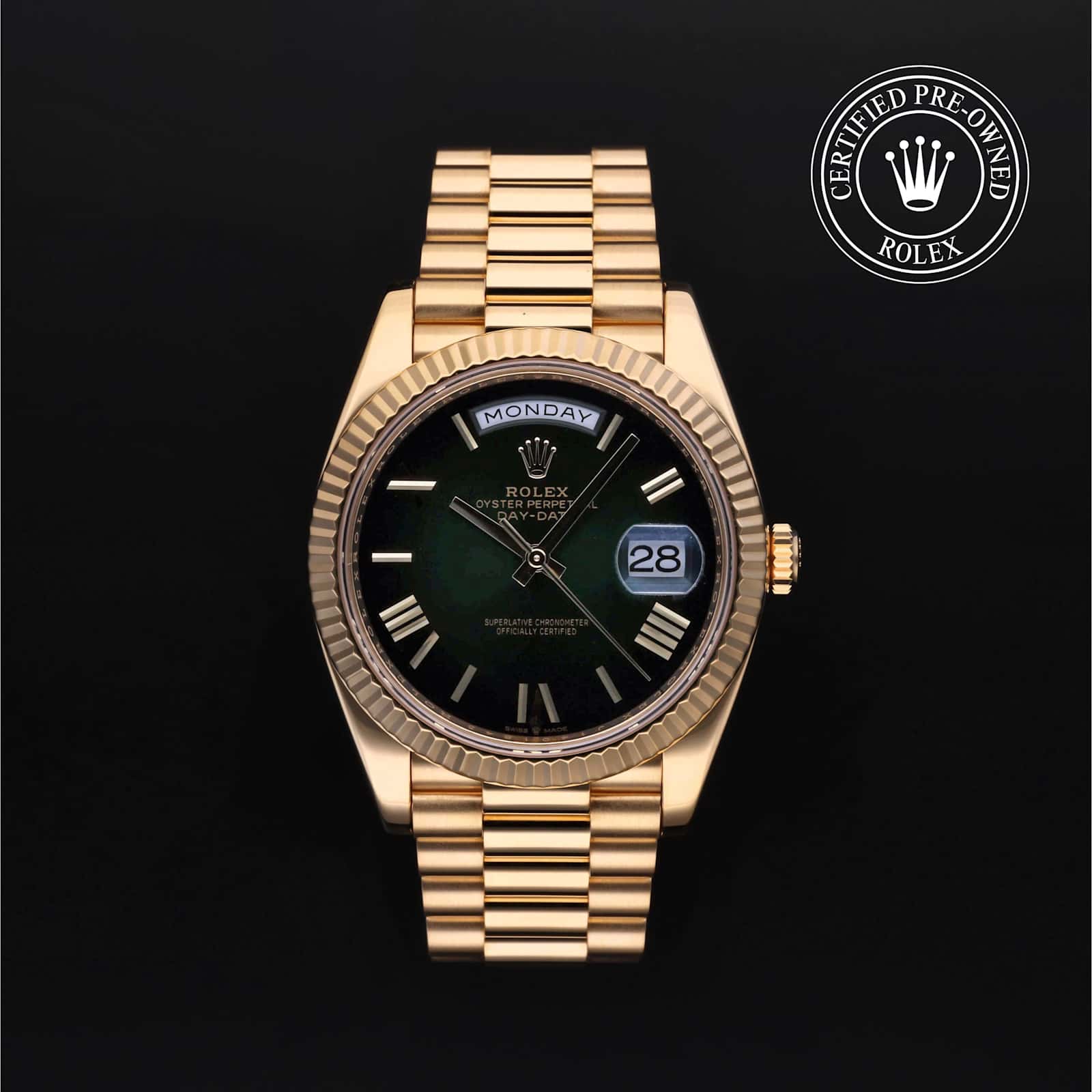 Rolex Day-Date in Yellow Gold, 228238 - Bucherer