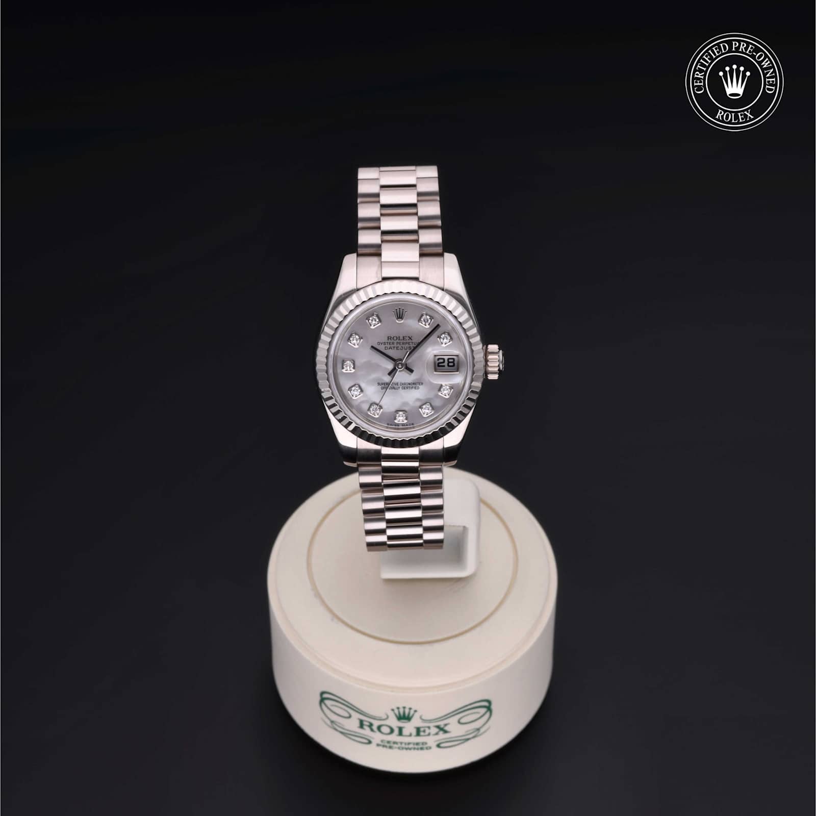 Rolex Datejust in White Gold, 179179 - Bucherer