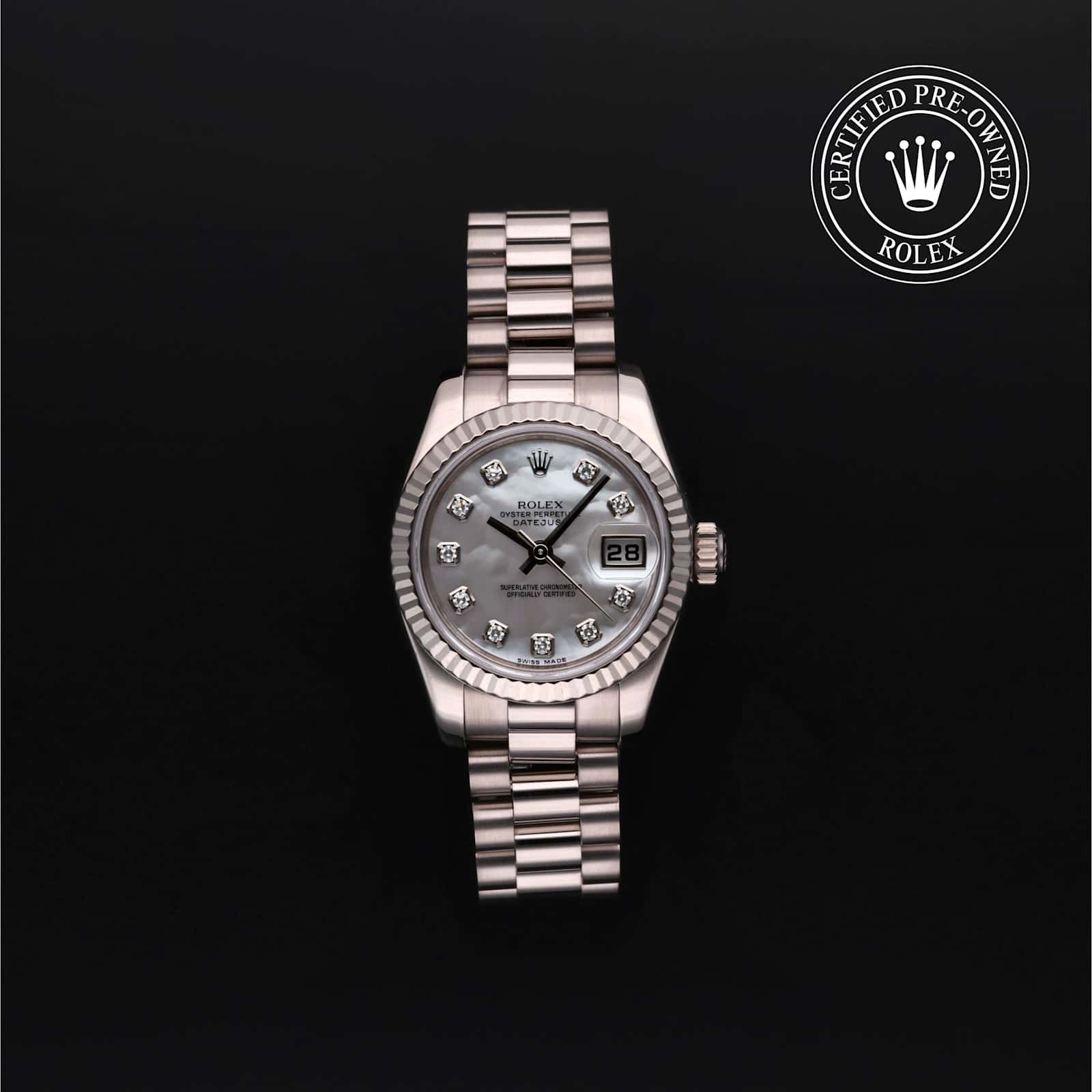 Rolex Datejust in White Gold, 179179 - Bucherer