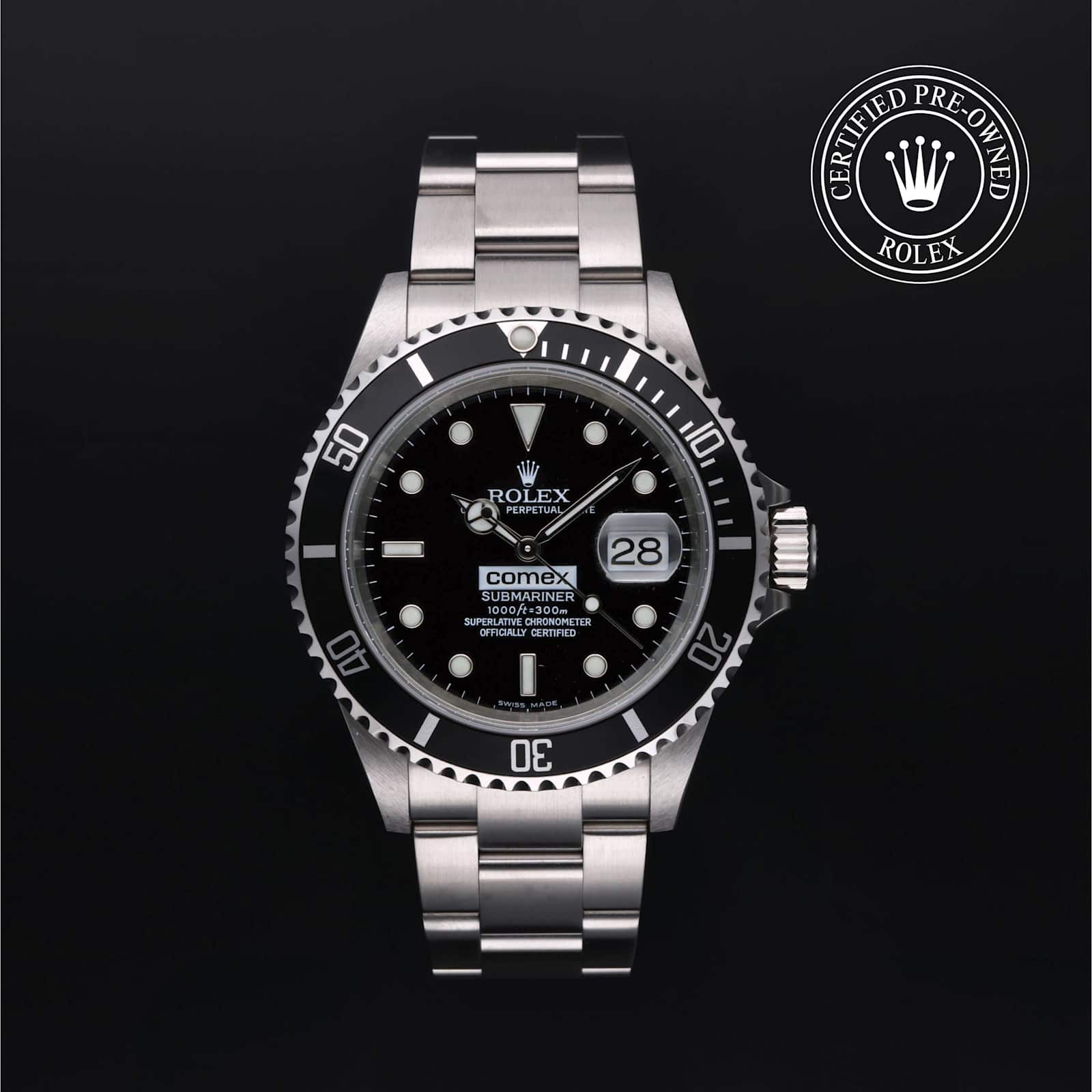 Rolex Submariner in Steel, 16610M - Bucherer